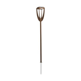 Les Jardins LED lamp op zonne-energie Tulip aardspies corten Les Jardins LED lamp op zonne-energie Tulip aardspies corten