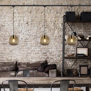 Molto Luce Kap Loon Ball Mini, Ø 18 cm, rookgrijs, glas