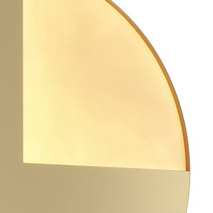 Maytoni LED wandlamp Jupiter, goud, Ø 25cm