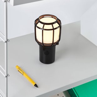 MARSET Chispa LED accu-terraslamp IP44 zwart