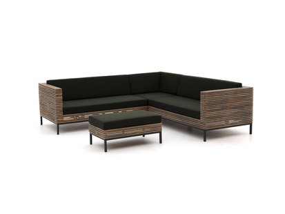 ROUGH-D hoek loungeset 4-delig - Laagste prijsgarantie!