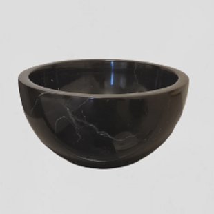 Opzetfontein Waskom Sanilux Emperador Marmer Black