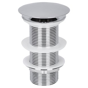 Wastafel Afvoerplug Differnz Always Open 7 cm Chroom