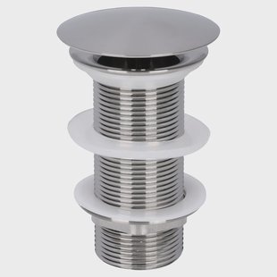Wastafel Afvoerplug Differnz Always Open 7 cm Mat Chroom