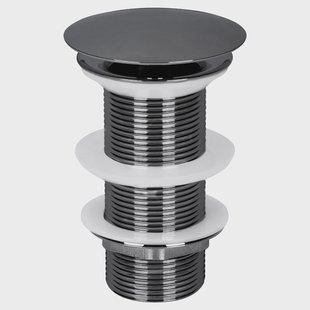 Wastafel Afvoerplug Differnz Always Open 7 cm Gunmetal