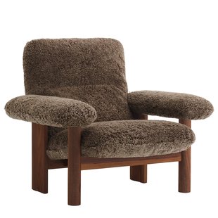 Brasilia Loungestoel Walnut