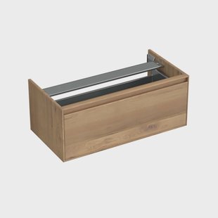 Onderkast Forzalaqua Reno 100x51x40 Cm 1 La Softclose Eiken Oyster