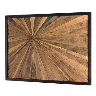 Wanddecoratie Nature teakhout | Macabane Wanddecoratie Nature teakhout | Macabane