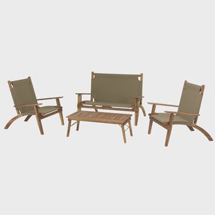 Loungeset Amanza acaciahout | Macabane