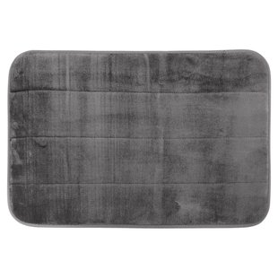 Badmat Differnz Relax 60x40 cm Microfiber Antraciet Badmat Differnz Relax 60x40 cm Microfiber Antraciet