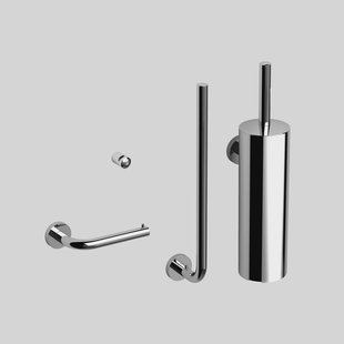 Toiletset Clou InBe Accessoireset Chroom