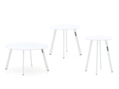 Manifesto Bovezzo bijzet tuintafelset 3-delig - Laagste prijsgarantie!