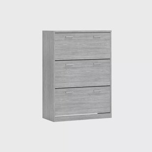 Schoenenkast Roan Grijze Eik M