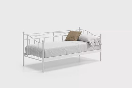 Bed Mabel Wit 90x200cm