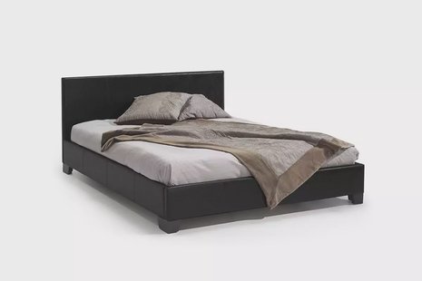 Bed Napels Zwart 160x200cm