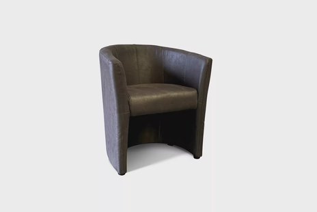 Fauteuil Steven Donkergrijs