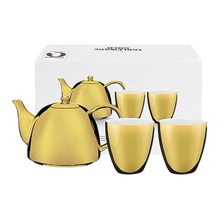 vtwonen Theeset Small - Set van 3 - Goud vtwonen Theeset Small - Set van 3 - Goud