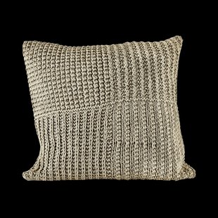 Sierkussen grijs - 45 x 45 cm