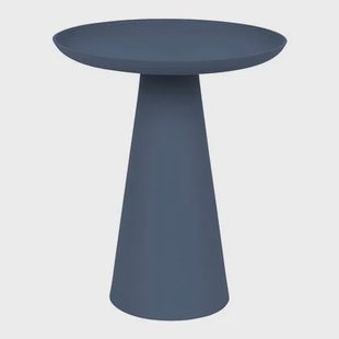 by fonQ basic Tira Bijzettafel - Blauw - Ø 34,5 cm