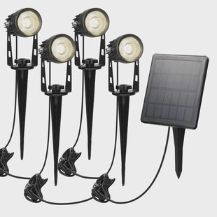 Set van 4 zonne energie tuinspots Ippa | ECD Germany Set van 4 zonne energie tuinspots Ippa | ECD Germany
