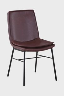 Eetkamerstoel Brady vegan leer | Underbar Eetkamerstoel Brady vegan leer | Underbar