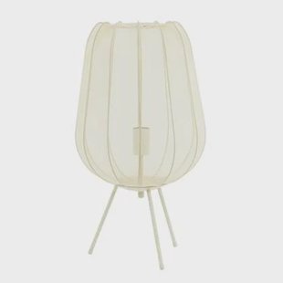 Light & Living Plumeria Tafellamp - H 60 x Ø 34 cm - Zand