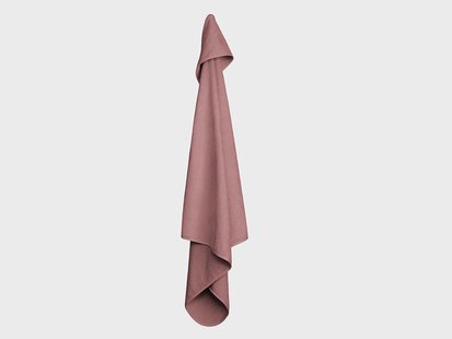 Yumeko Badcape mini dots blush rose 100x100 100% biologisch en Fairtrade katoen Yumeko Badcape mini dots blush rose 100x100 100% biologisch en Fairtrade katoen