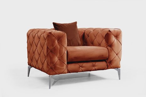 Fauteuil Como velvet | Atelier Del Sofa Fauteuil Como velvet | Atelier Del Sofa