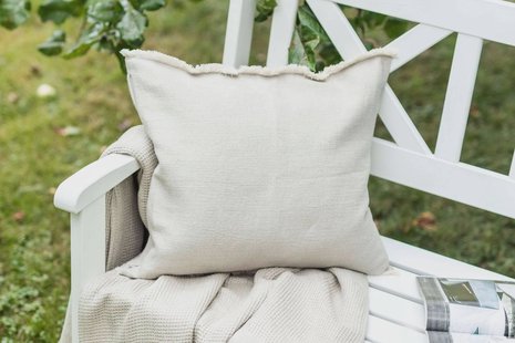 Sierkussenhoes Phileine linnen | House of Woods