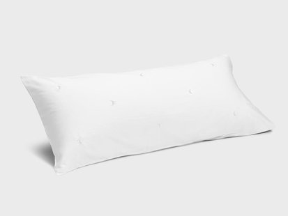 Yumeko Kussensloop katoen satijn white moon 40x80 100% biologisch en fairtrade katoen