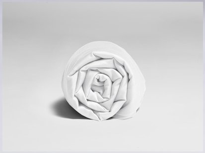 Yumeko Kinderlaken katoen satijn white moon 100% biologisch en fairtrade katoen