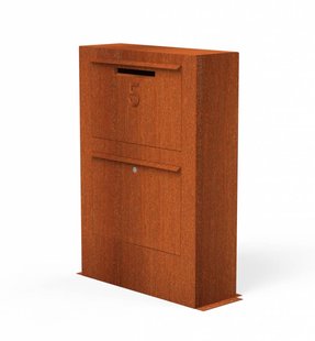 Pakketbus Paca cortenstaal