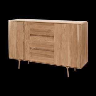 Fawn dresser houten ladekast naturel - 180 x 110 cm Fawn dresser houten ladekast naturel - 180 x 110 cm
