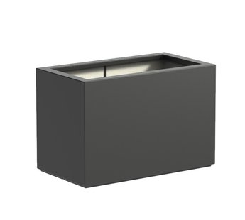 Polyester plantenbak CARREZ 90x50x60cm.