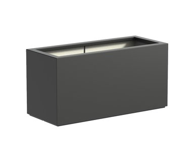 Polyester plantenbak CARREZ 120x50x60cm.