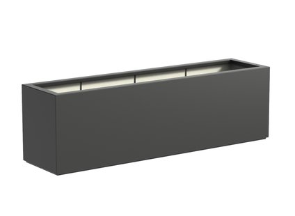 Polyester plantenbak CARREZ 200x50x60cm.