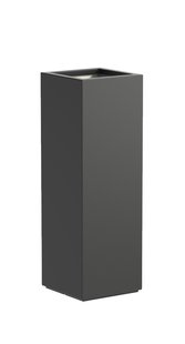 Polyester plantenbak CARREZ 40x40x120cm.