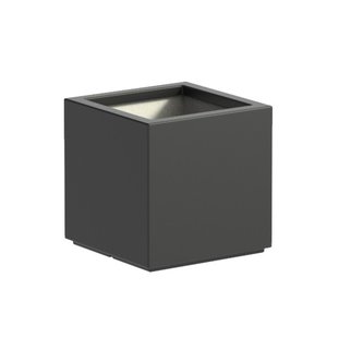 Polyester plantenbak CARREZ 40x40x40cm.