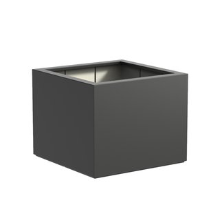 Polyester plantenbak CARREZ 100x100x80cm.