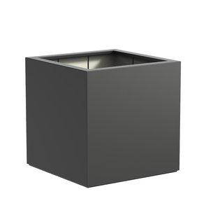 Polyester plantenbak CARREZ 100x100x100cm.