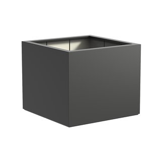 Polyester plantenbak CARREZ 120x120x100cm.