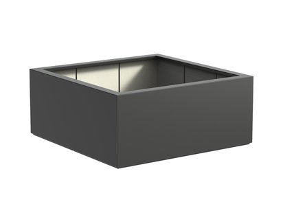 Polyester plantenbak CARREZ 140x140x60cm.