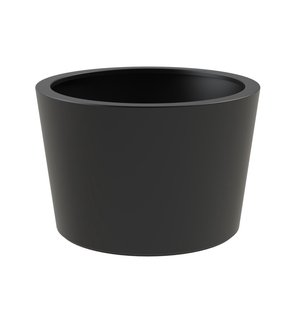Polyester plantenbak CONIC 120x80cm.