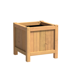 Hardhouten plantenbak Valencia 60x60x60cm.