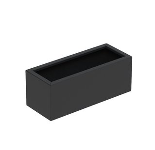 Aluminium plantenbak CARREZ 100x40x40cm.