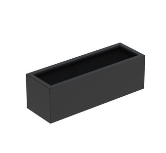 Aluminium plantenbak CARREZ 120x40x40cm.