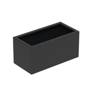 Aluminium plantenbak CARREZ 100x50x50cm.