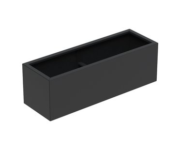Aluminium plantenbak CARREZ 150x50x50cm.