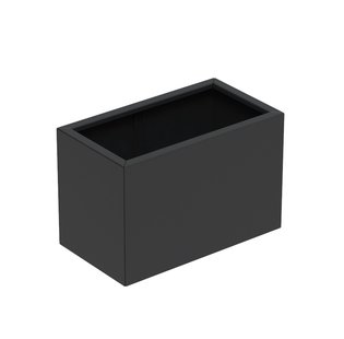 Aluminium plantenbak CARREZ 90x50x60cm.