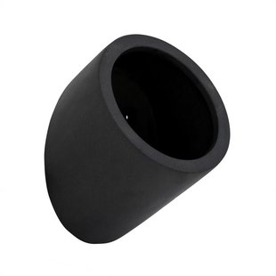 Muur bloempot Wally Puk M Black